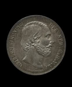 Netherlands Two and a Half Guilder 1859