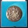 British Medical Award unmarked silver Royal College of General Practitioners Uniface Medal original case