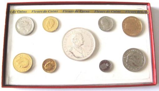 Monaco 1976 Sealed FDC Specimen Set Rainier III