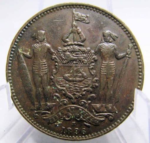 British North Borneo 1896H Cent (KM2) Scarce