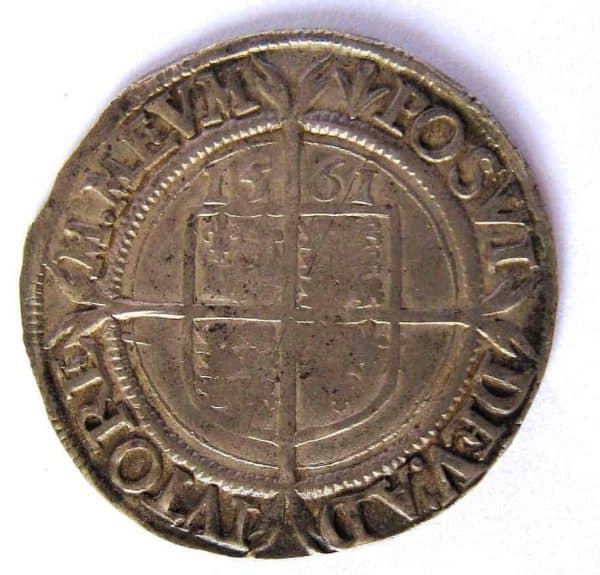 Elizabeth I Sixpence 1561