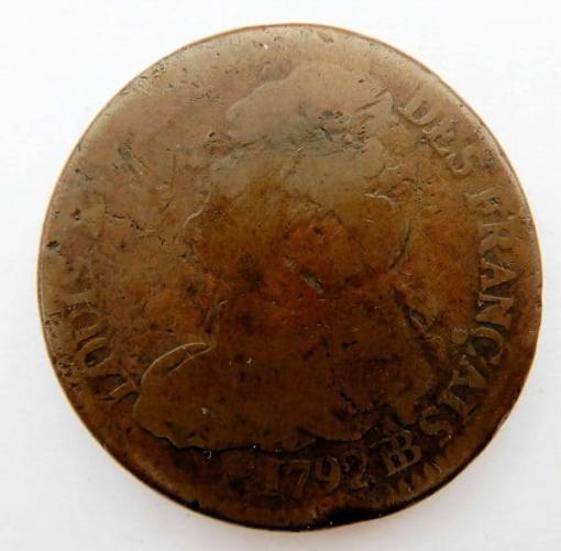 France 2 Sols 17972 BB