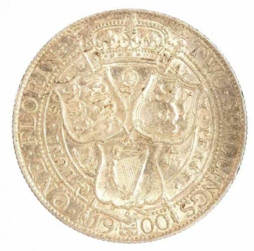 Victoria 1900 Two Shillings Florin