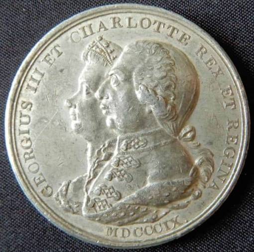 Golden Jubilee of the Reign of George III Medal 1810