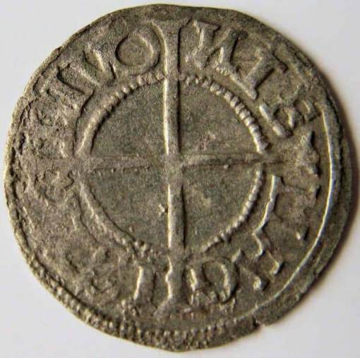 Livonian Order, Hermann von Bruggenei-Hasenkamp 1540 AR schilling