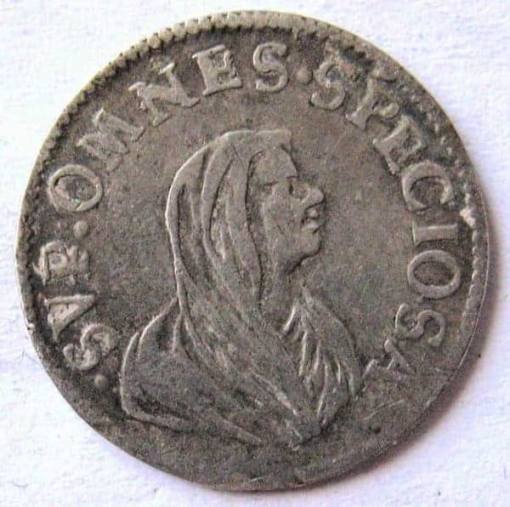 Italian States Pisa Silver Grosso or 1/2 Giulio 1715