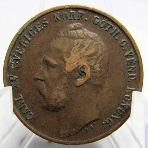 Sweden 5 Ore 1861