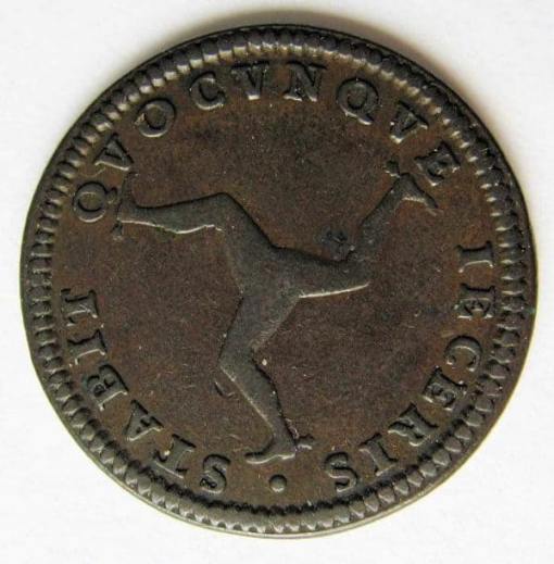 Isle of Man George III 1786 Penny