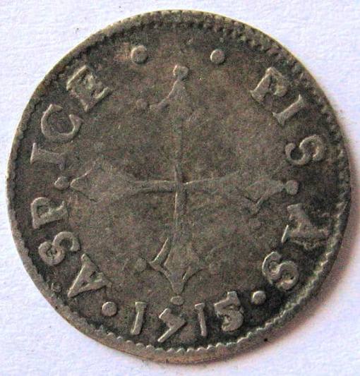 Italian States Pisa Silver Grosso or 1/2 Giulio 1715