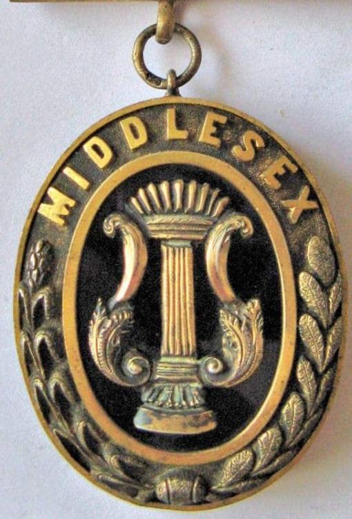 Masonic Victorian Silver Gilt Provincial Breast Jewel Locket 1872