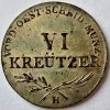 GERMAN STATES Further Austria 6 Kreuzer 1804 H