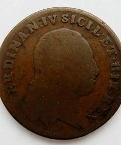 Italian States NAPLES 6 Tornesi 1801