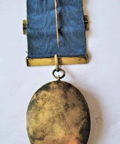 Masonic Victorian Silver Gilt Provincial Breast Jewel Locket 1872