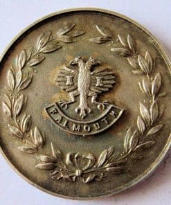 Port of Falmouth Week Porthallow Regatta 1st Prize Medal in Silver 1949