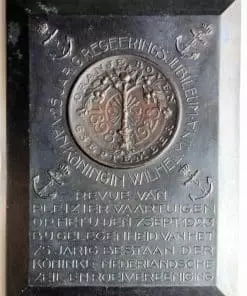 Netherlands Jubilee of Queen Wilhelmina 1898-1923 Plaque