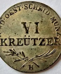 GERMAN STATES Further Austria 6 Kreuzer 1804 H