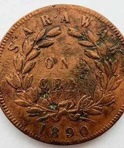 Sarawak 1 cent 1890