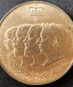 Remington Typewriters Four Generations of the British Royal Family Medal 1896