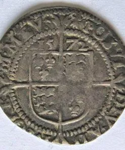 Elizabeth I Sixpence 1572 Ermine mm