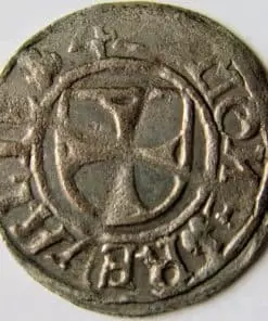 Livonian Order, Hermann von Bruggenei-Hasenkamp 1542 AR schilling