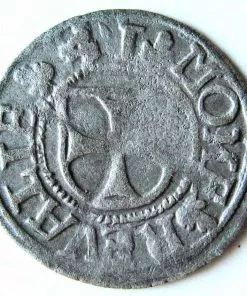 Livonian Order, Hermann von Bruggenei-Hasenkamp 1541 AR schilling