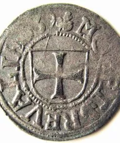 Livonian Order, Hermann von Bruggenei-Hasenkamp 1539 AR schilling