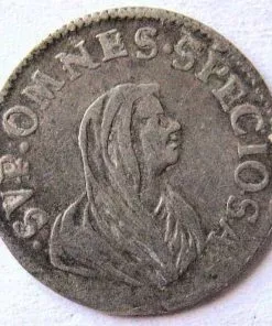 Italian States Pisa Silver Grosso or 1/2 Giulio 1715