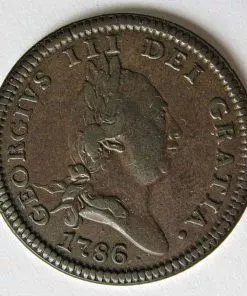 Isle of Man George III 1786 Penny