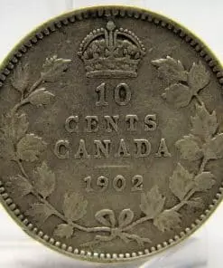 Canada 1902 10 Cents Edward VII