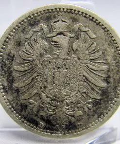 Germany Empire Period 50 Pfennig 1876D