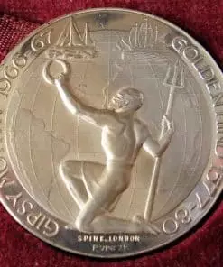 SIR FRANCIS CHICHESTER GYPSY MOTH COMMEMORATIVE MEDALLION