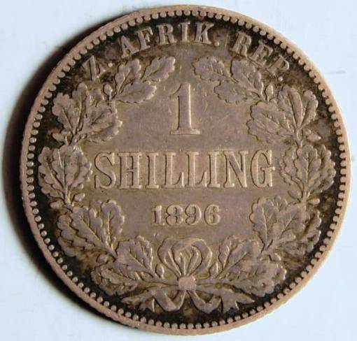 South Africa Shilling 1896