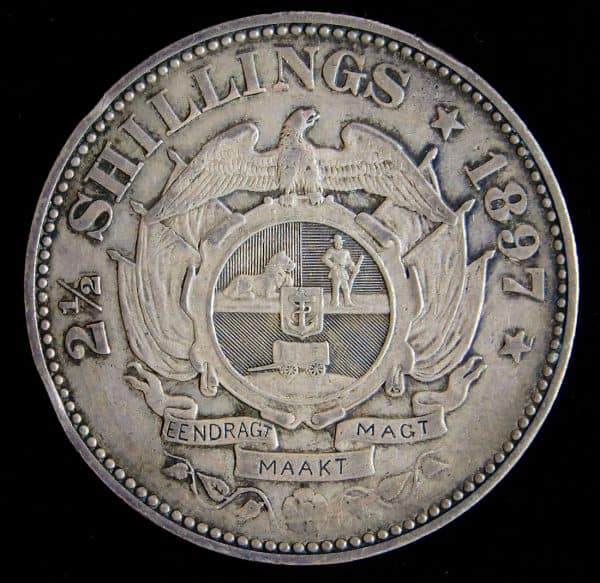 South Africa Two and a Half Shilling 1897 - Image 2
