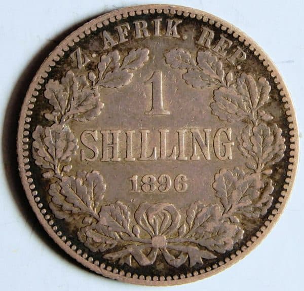 South Africa Shilling 1896