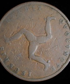 Alternative view of Isle of Man Victoria Penny 1839
