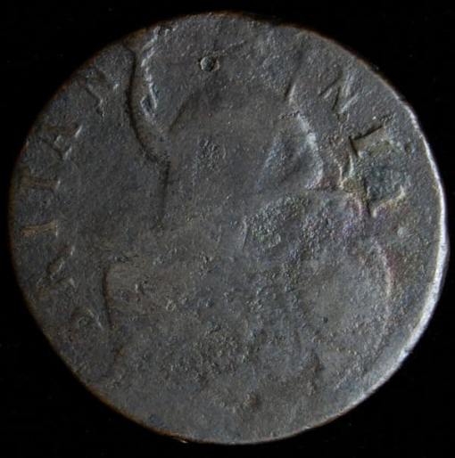 William III Halfpenny 169? - Image 2