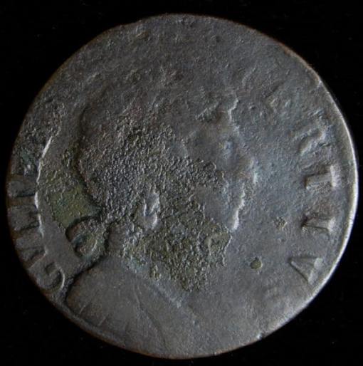William III Halfpenny 169?