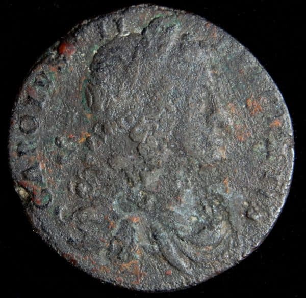 Ireland Charles II Halfpenny 1682
