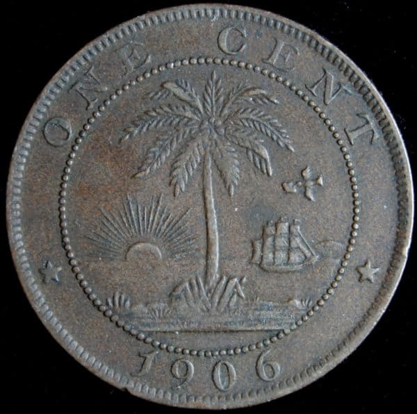 Liberia Cent 1908