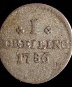 German States HAMBURG Dreiling 1786