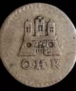 German States HAMBURG Dreiling 1786 - Image 2