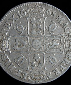 Charles II Crown 1668