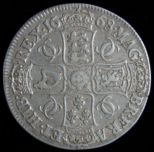 Charles II Crown 1668