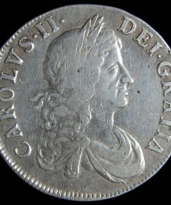 Alternative view of Charles II Crown 1668