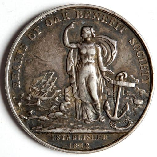 British Hearts of Oak Benefit Society Medal