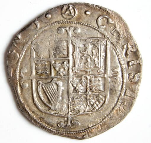 Charles I Shilling Tower Mint under King - Image 2