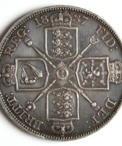 Victoria Double Florin 1887 JH Impaired Proof