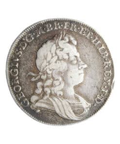 Alternative view of George I Halfcrown 1715 Roses and Plumes