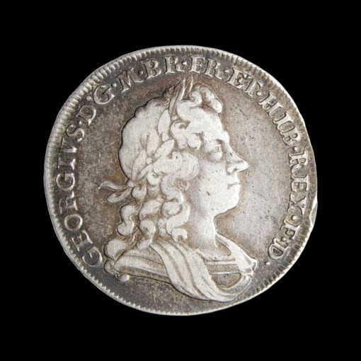 George I Halfcrown 1715 Roses and Plumes