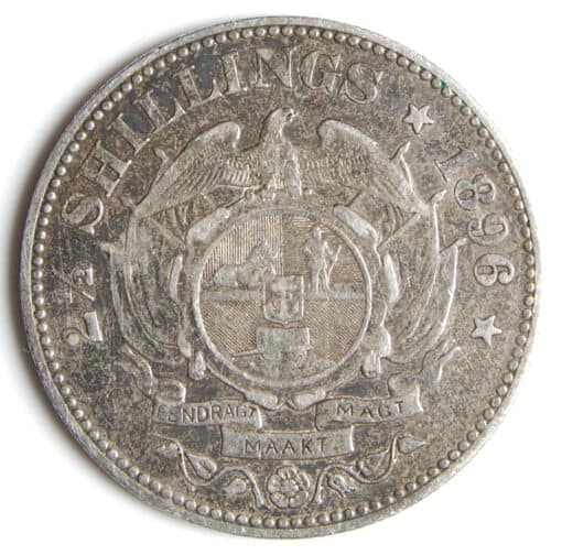 South Africa Two and a Half Shillings 1896 Halfcrown